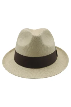 Women Ace of Something -Zwartkop Beige & Brown Unisex Trilby