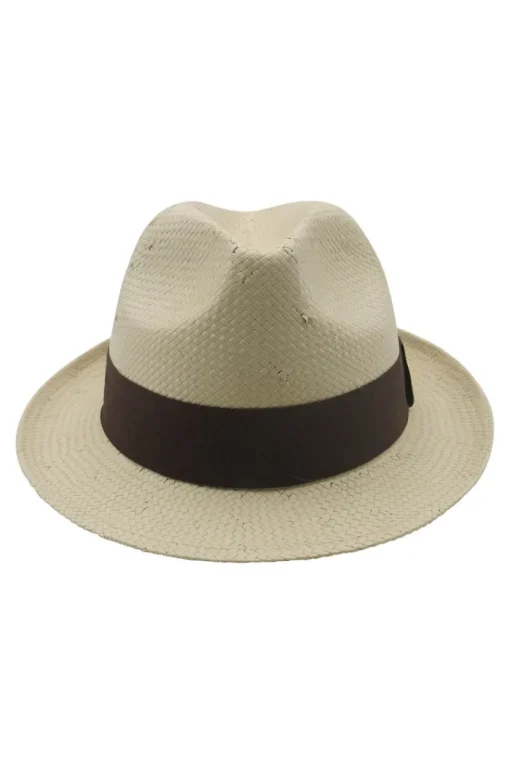 Women Ace of Something -Zwartkop Beige & Brown Unisex Trilby