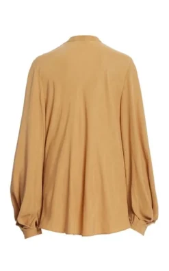 Acler - Almond Daleside Blouse (Almond) FINAL SALE