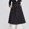 Acler - Asher Trench (Black)