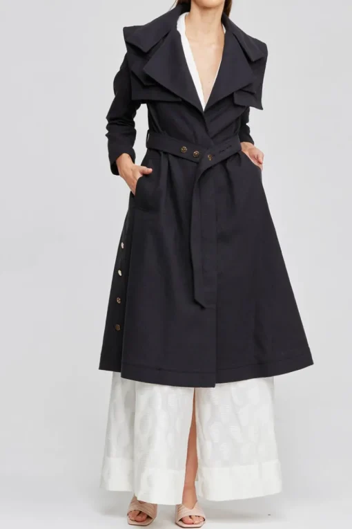 Acler - Asher Trench (Black)