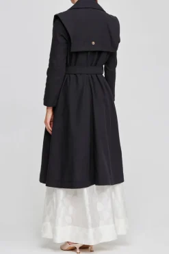 Acler - Asher Trench (Black)