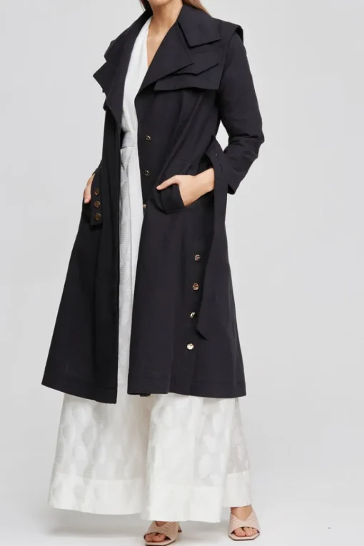 Acler - Asher Trench (Black)