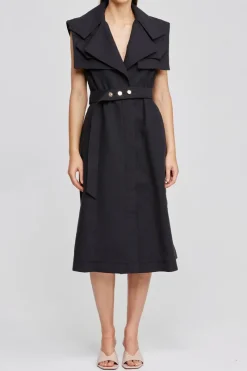 Acler - Asher Trench (Black)