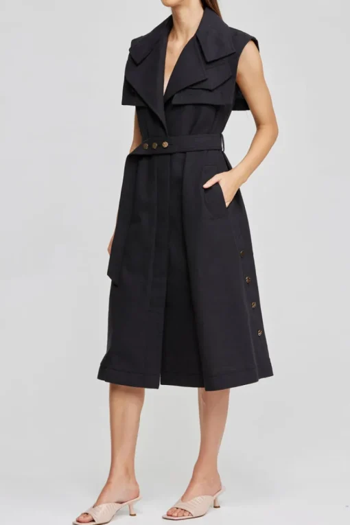 Acler - Asher Trench (Black)