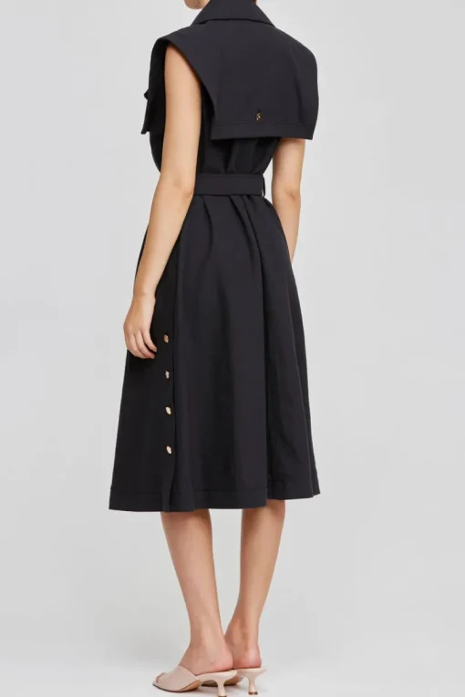 Acler - Asher Trench (Black)