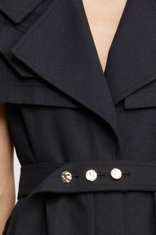 Acler - Asher Trench (Black)