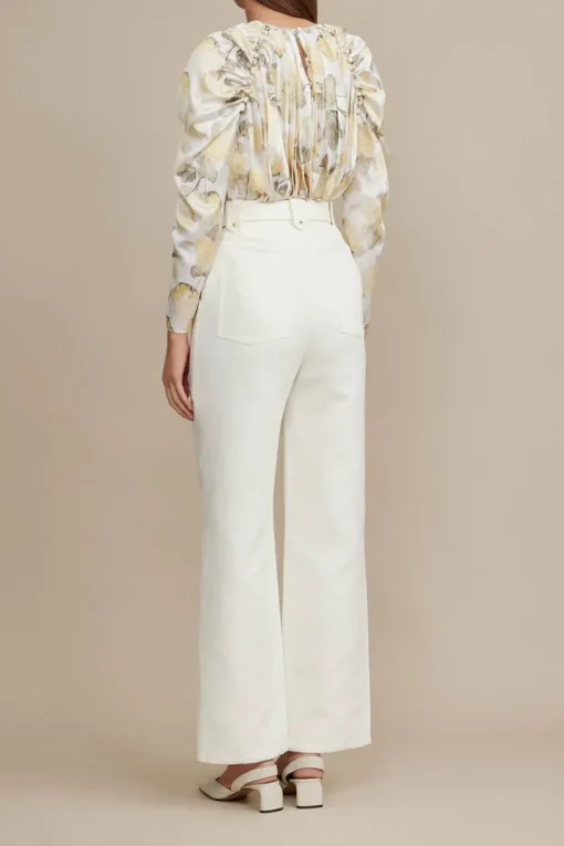 Acler - Bancroft Pant (Ivory)