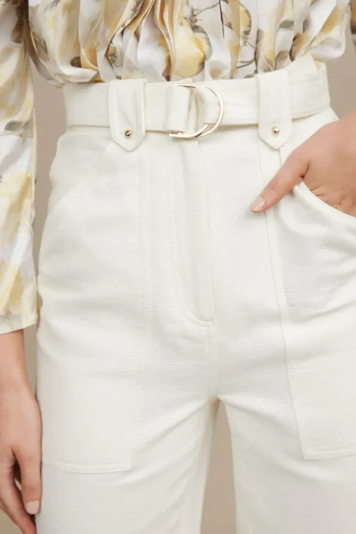 Acler - Bancroft Pant (Ivory)