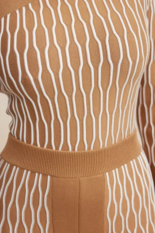 Acler - BLONDEL TOP (OCHRE)