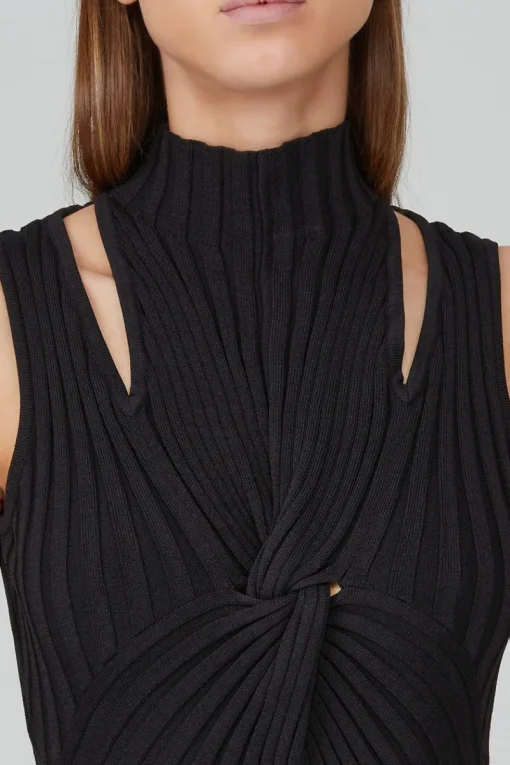 Women Acler - Collins Top (Black)