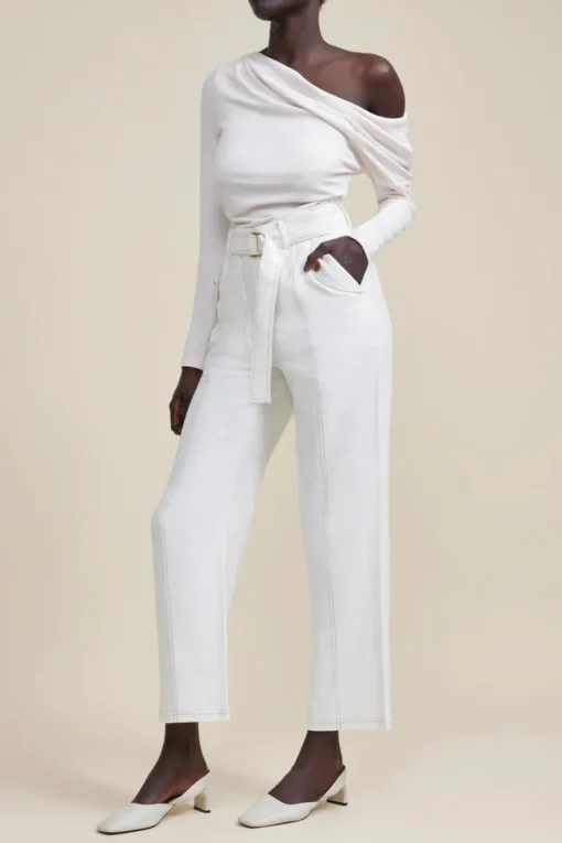 Acler - Dakota Pant (Ivory)