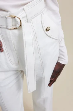 Acler - Dakota Pant (Ivory)