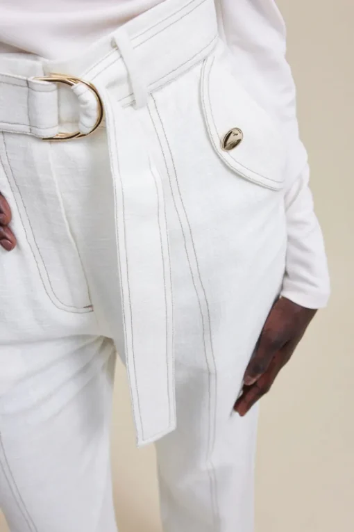 Acler - Dakota Pant (Ivory)