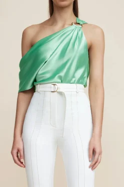 Acler - EASTCOTT TOP (MANTIS GREEN)