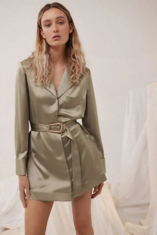 Acler - Esmond Dress (Moss)