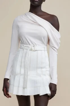 Acler - Everglade Skirt (White)
