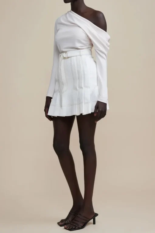 Acler - Everglade Skirt (White)