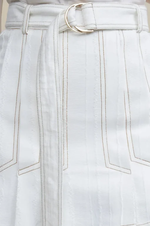 Acler - Everglade Skirt (White)