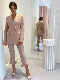 Acler - Fisher Pant (Dusty Pink) FINAL SALE