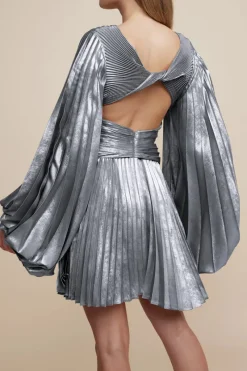 Acler - GENEVA DRESS (GUNMETAL)
