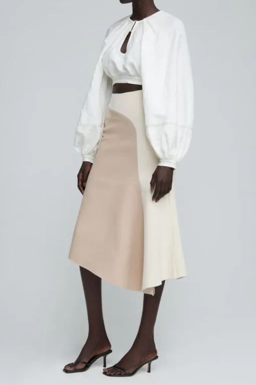 Acler - Harlow Top (Ivory) FINAL SALE