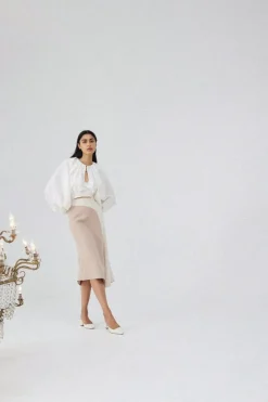 Acler - Harlow Top (Ivory) FINAL SALE