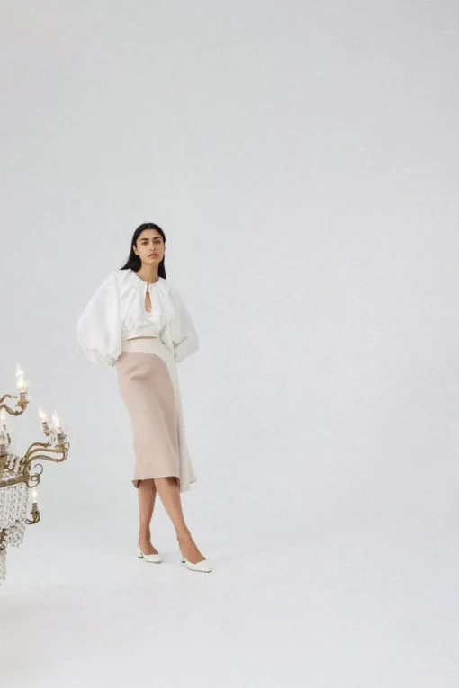 Acler - Harlow Top (Ivory) FINAL SALE