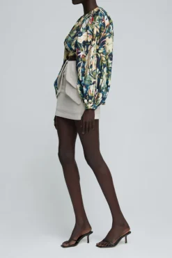 Acler - Harlow Top (Moody Floral)