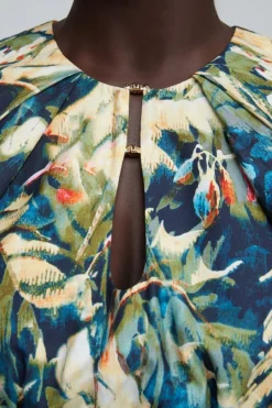 Acler - Harlow Top (Moody Floral)