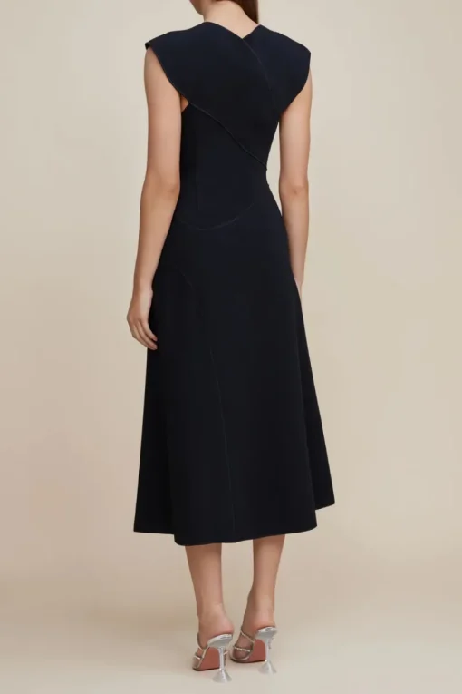 Acler - HARWOOD DRESS (BLACK)
