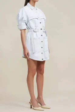 Acler - Holmes Dress (Cloud Blue)