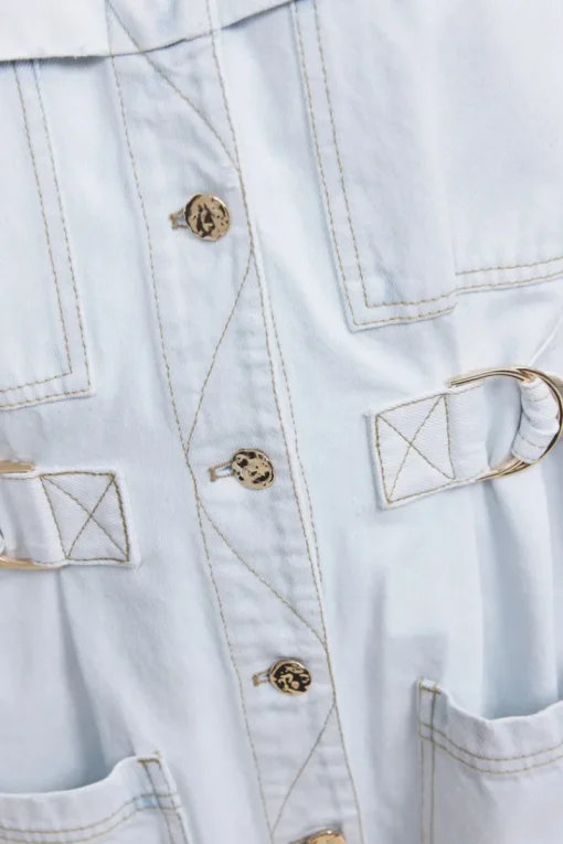 Acler - Holmes Dress (Cloud Blue)