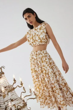 Women Acler - Landon Skirt (Sienna Shadow) FINAL SALE