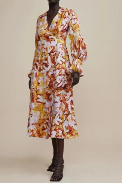 Acler - Lydford Dress (Lilac Brush)
