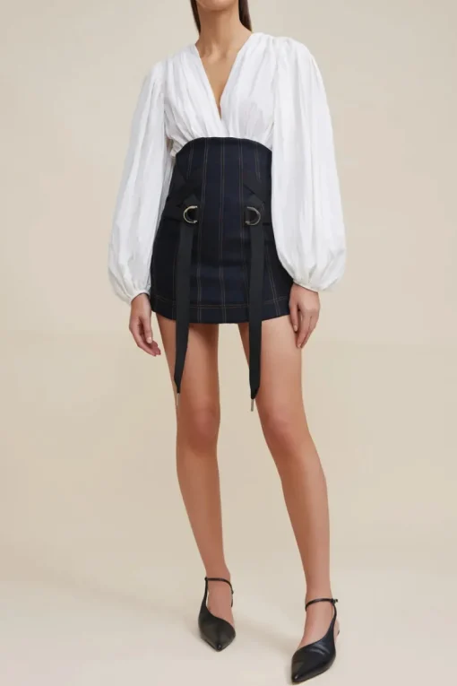 Acler - MACAULAY SKIRT (BLACK)