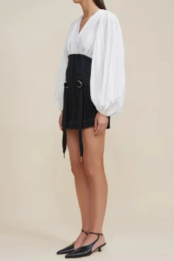 Acler - MACAULAY SKIRT (BLACK)