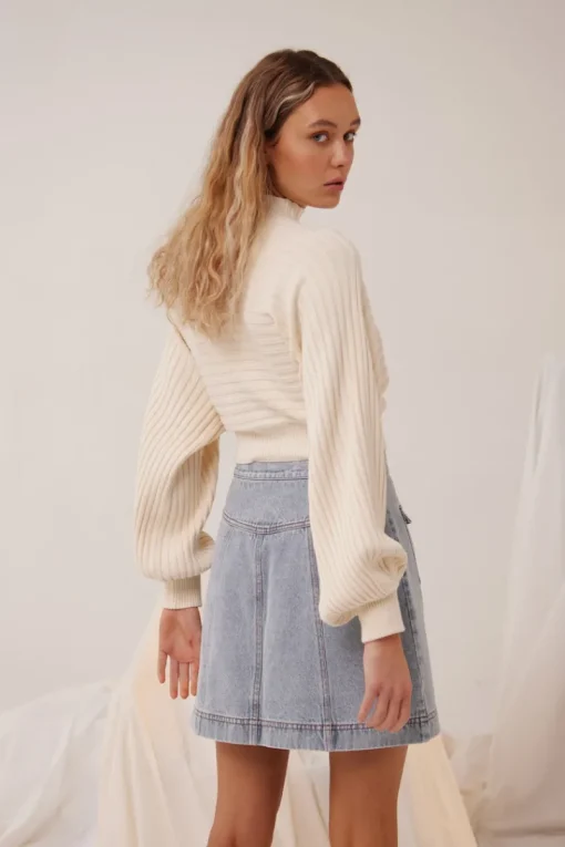 Acler - Mowbray Sweater (Cannoli Cream)