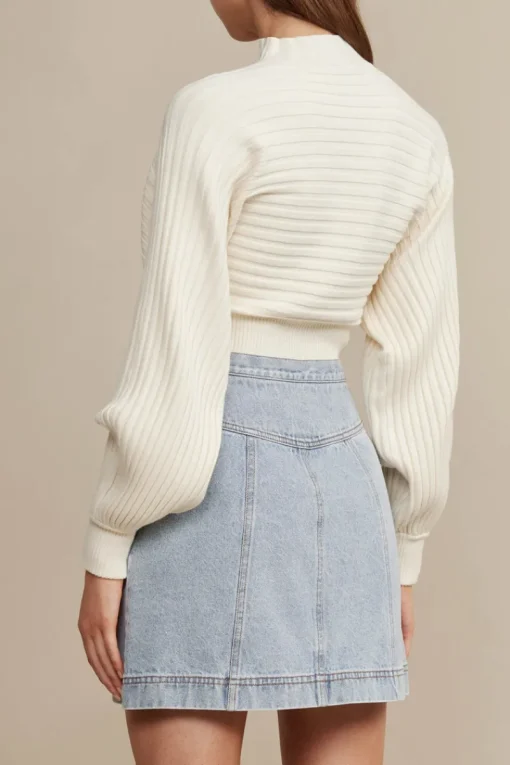 Acler - Mowbray Sweater (Cannoli Cream)