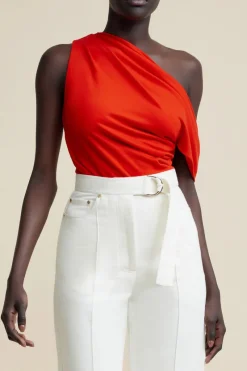 Acler - Nash Top (Scarlet)
