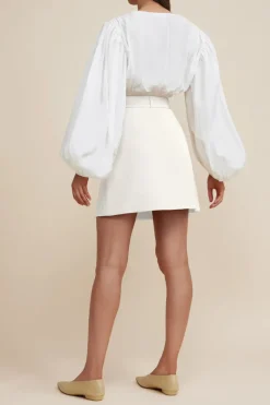 Women Acler - Oatley Skirt (Vanilla)