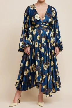 Acler - Palms Dress (Floral Posy) FINAL SALE