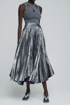 Acler - Preston Skirt (Gunmetal)