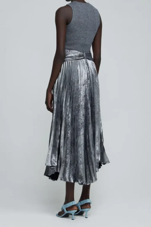 Acler - Preston Skirt (Gunmetal)