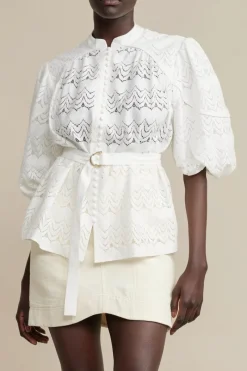 Acler - Stapleton Top (Ivory) FINAL SALE
