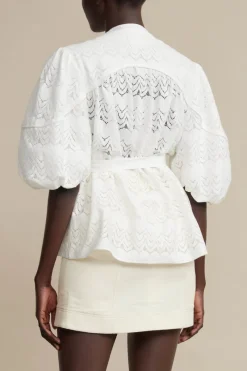 Acler - Stapleton Top (Ivory) FINAL SALE