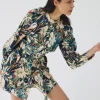 Acler - Sumner Dress (Moody Floral) FINAL SALE