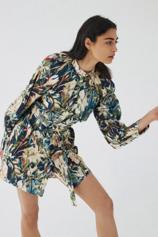 Acler - Sumner Dress (Moody Floral) FINAL SALE