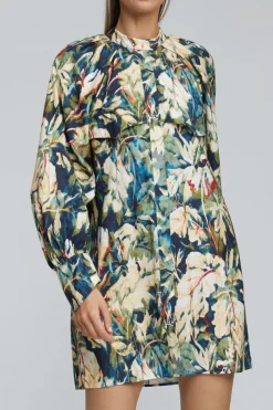 Acler - Sumner Dress (Moody Floral) FINAL SALE