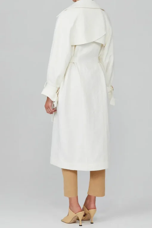 Acler - Tennessee Trench (Ivory)